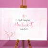 Leinwand - Serie - Mia - Hochzeit mit Euren Namen und Hochzeitstag