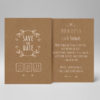 Save the Date, Kraftpapier, Hochzeit, Einladung, Einladungskarte, Hochzeitseinladungen